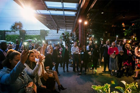 Guests at Taste of Microfinance